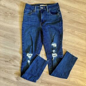Levi’s Size 26 721 High Rise Skinny Denim Jeans Women’s Pants Levi Blue‎ Jeans